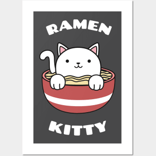 Ramen Kitty Posters and Art